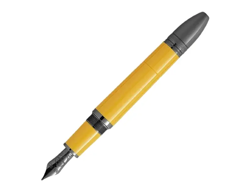 FOUNTAIN PEN GREAT CHARACTERS ENZO FERRARI SPECIAL EDITION GIALLO MODENA MONTBLANC 130660